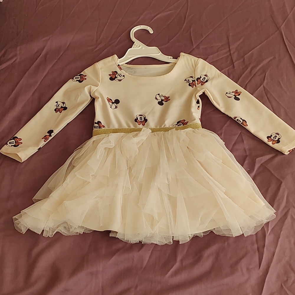 2/$10: Disney Minnie dress - long sleeve 2T